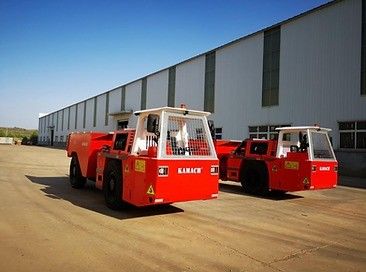 Düşük egzoz emisyonlu motorlu dar 8 tonluk yeraltı maden kamyonu