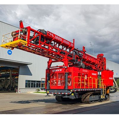 KY-250D Blasthole Rotary Drill, yolculuk-dizel sürücü için LoS uzaktan kumanda ile